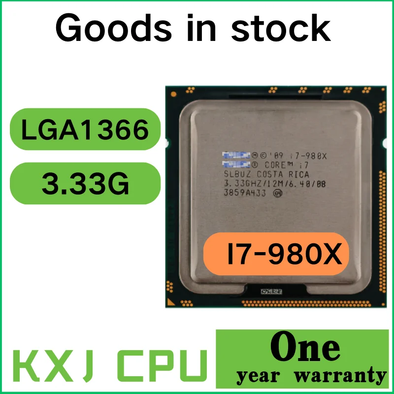 

Оригинальный процессор Intel CPU Core i7-980X, Процессор Extreme Edition i7 980X 3,33 ГГц 12 МБ, 6-ядерный LGA1366, бесплатная доставка, быстрая доставка