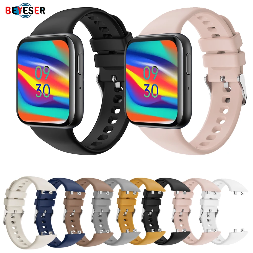 

Ремешок силиконовый для смарт-часов Oppo Watch 3