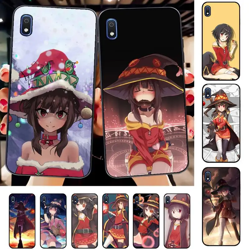 

Yinuoda Konosuba Phone Case for Samsung A51 01 50 71 21S 70 31 40 30 10 20 S E 11 91 A7 A8 2018