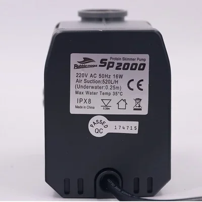 Фото Насос Bubble Magus SP-600/1000/2000/4000 220В с игольчатым колесом, оригинальная запасная часть для насоса протеинового скиммера №4