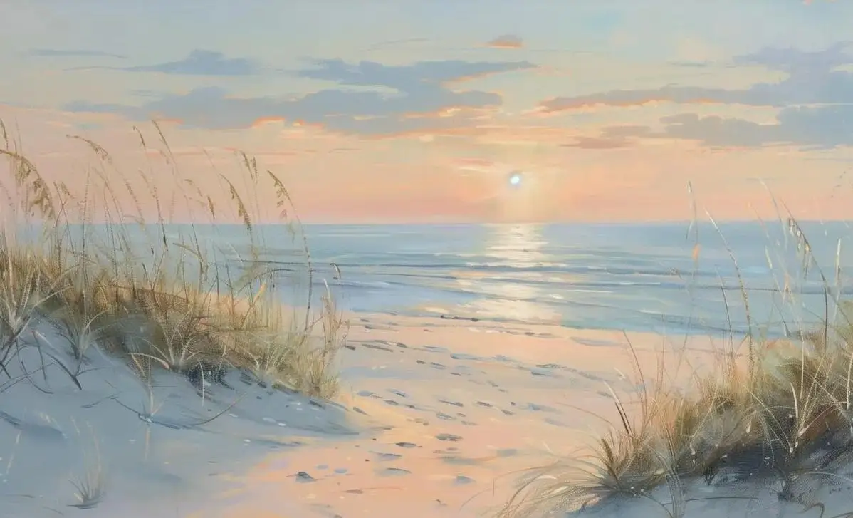 

Печать на холсте "Солнечный пляж"