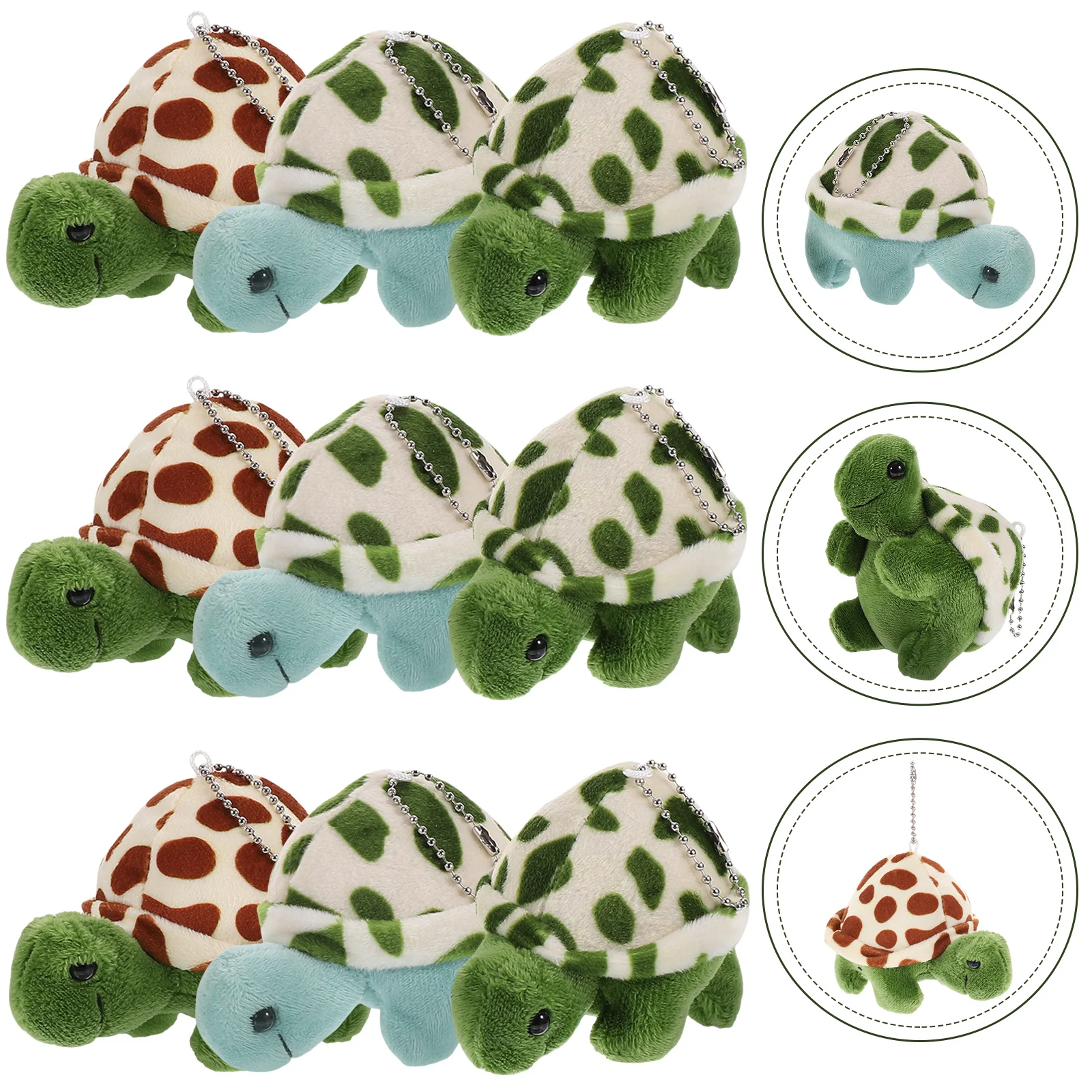 

9 шт., подвеска в виде черепахи