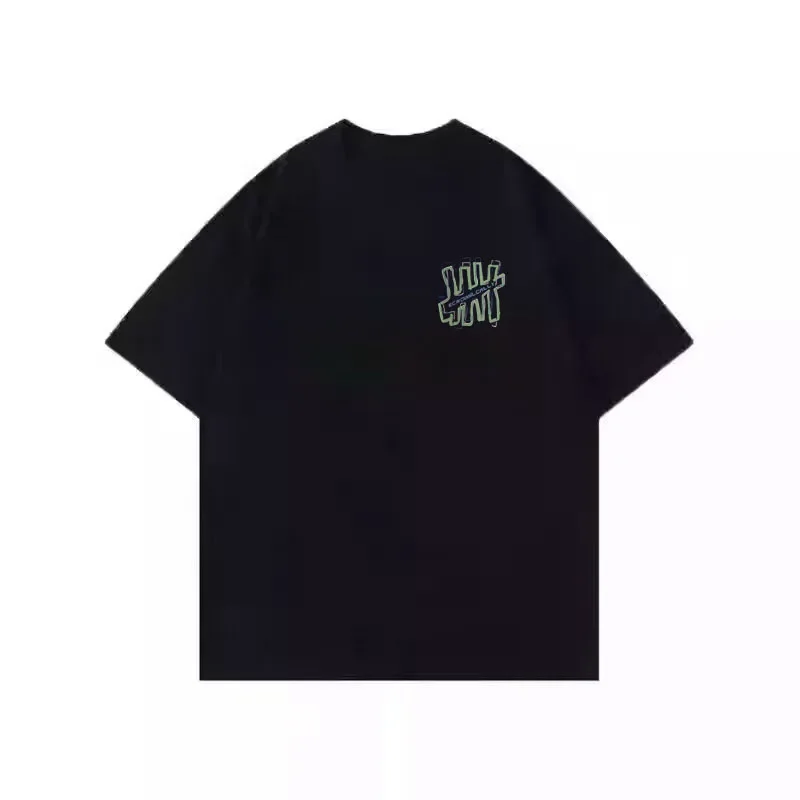 Модная брендовая мужская футболка с коротким рукавом из чистого хлопка принтом