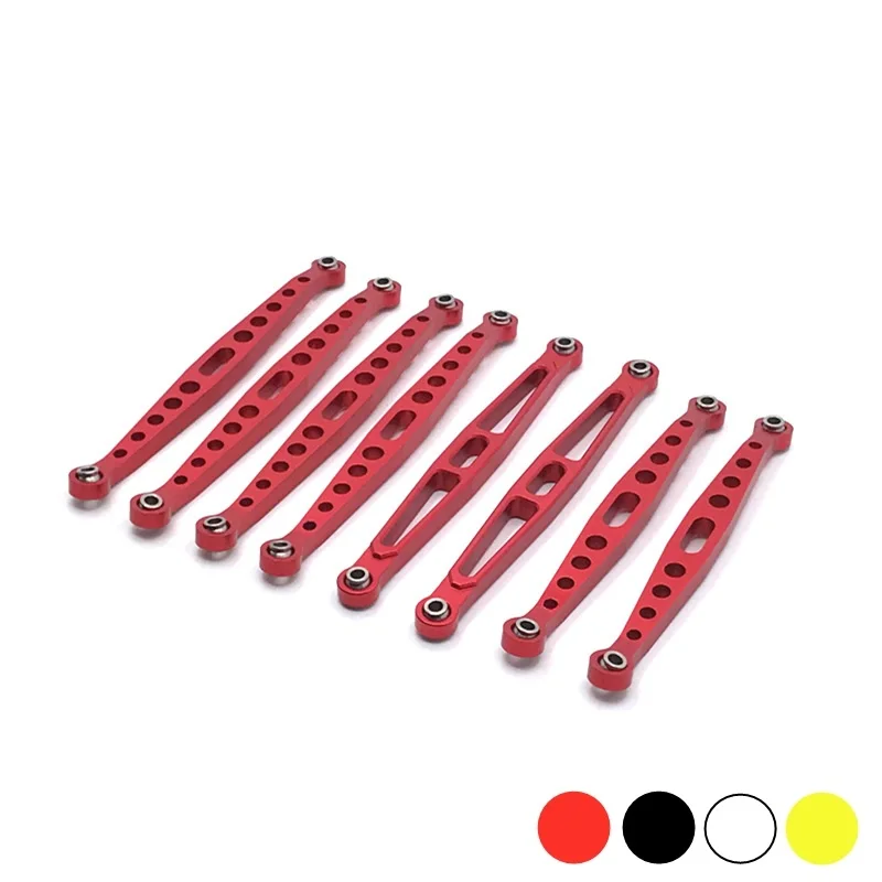

HB Toys ZP1001 ZP1002 ZP1003 ZP1004 ZP1005 ZP1008 8pcs Metal Chassis Suspension Link Rod Tie Rod 1/10 RC Car Upgrade Parts