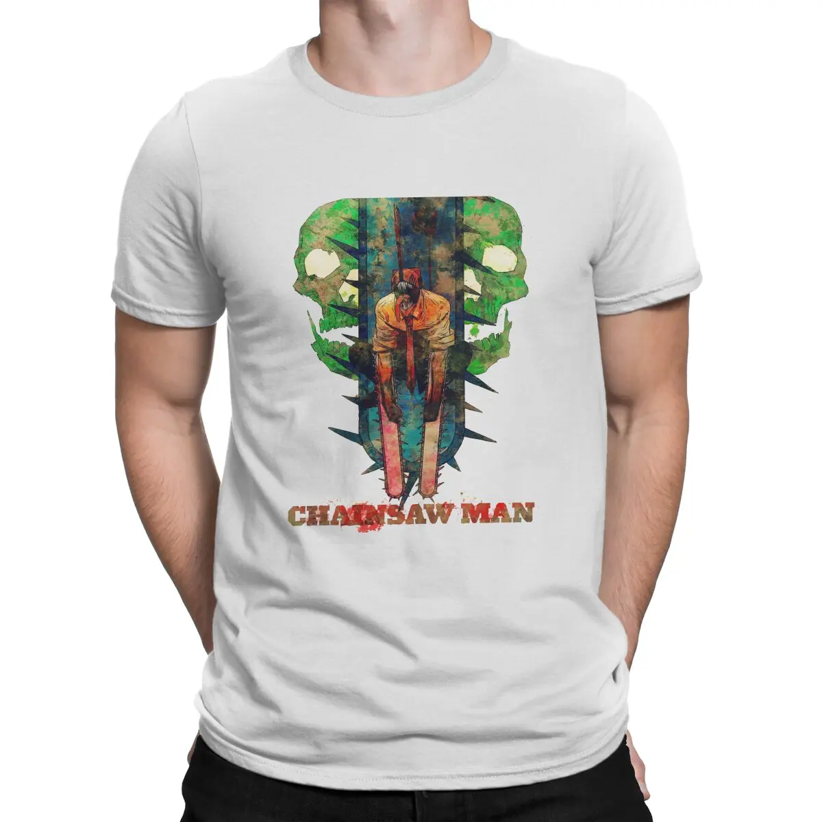 Chainsaw Man Makima Eyes Oversized Shirt Kawaii Anime T-shirts Clothes Japanese Manga Chainsaw Man Makima Tshirt for Men Unisex