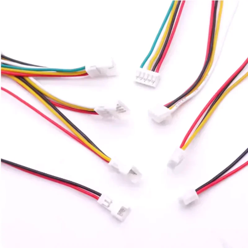 Штекерный разъем JST 1 25 мм 2/3/4/5/6 с проводом 200 300