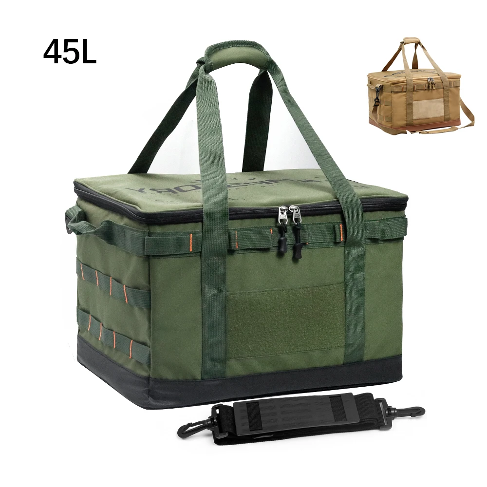 45л новая большая вместительная сумка для хранения посуды кемпинга портативная