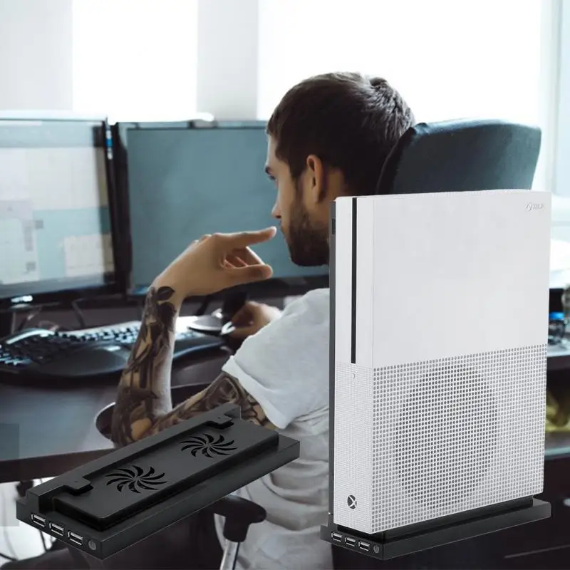 

Bracket Vertial Cooling Base For Xbox One Game Console Vertical Stand Dock Holder Hub Support Holder Games Accessories