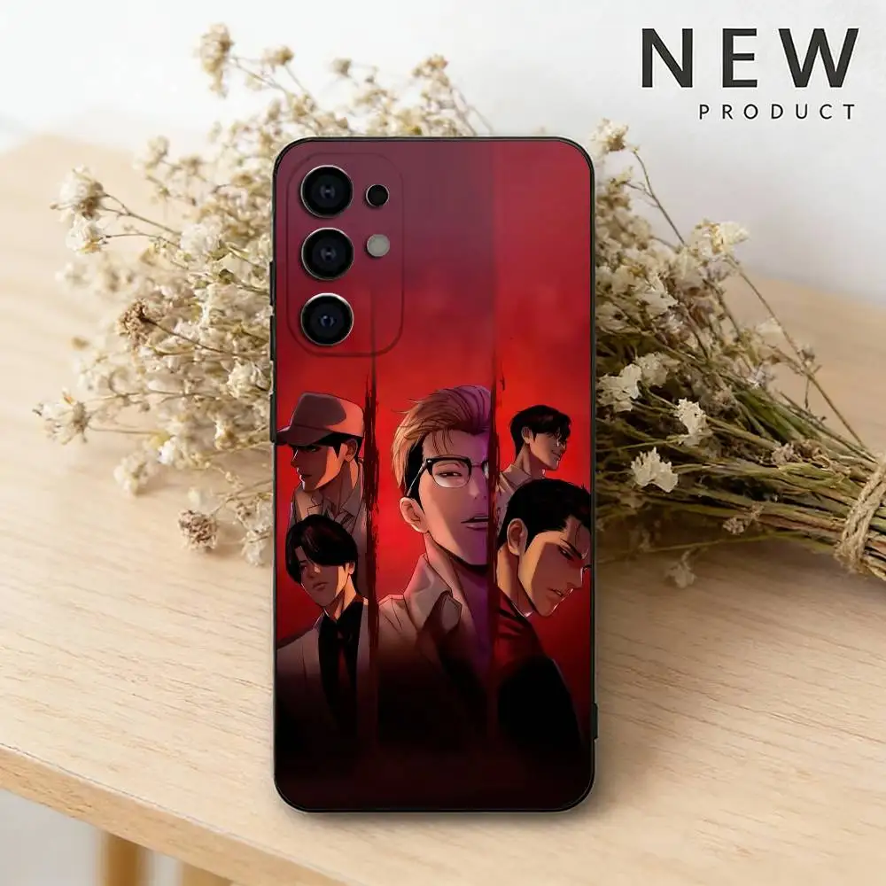 Чехол для телефона с аниме-дизайном L-Lookism Manhwa для Samsung S26,25,24,21,22,23,30,20,Ultra,Plus,Fe,Lite, черный, мягкий чехол. (art.: 3920dcd52f4f2) - 3920dcd52f4f2