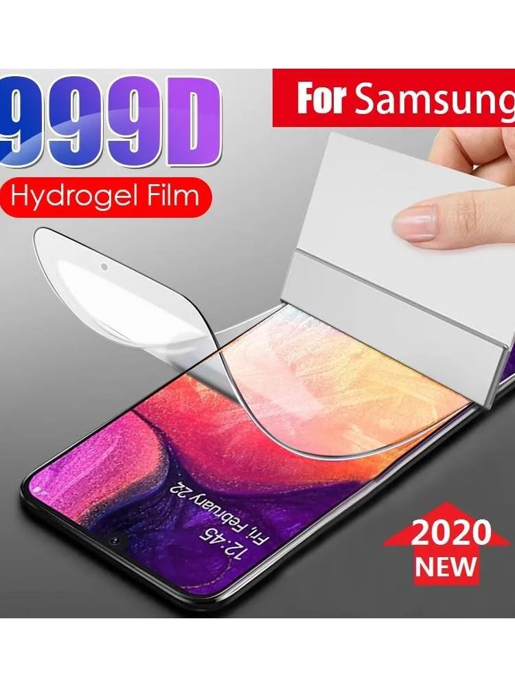 Гидрогелевая пленка для Samsung A71 A51 A41 A31 A21 A70 A50 A30, защитная пленка для экрана Samsung M51, M31, M21 (не стекло)