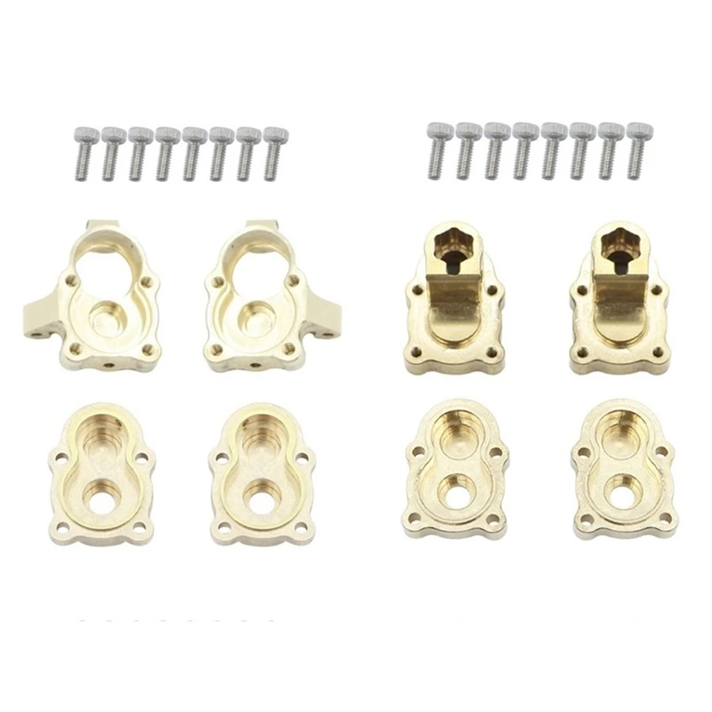 

Brass Front And Rear Portal Housing Gear Cover Counterweight For FMS FCX24 1/24 RC Crawler Car Upgrades Parts