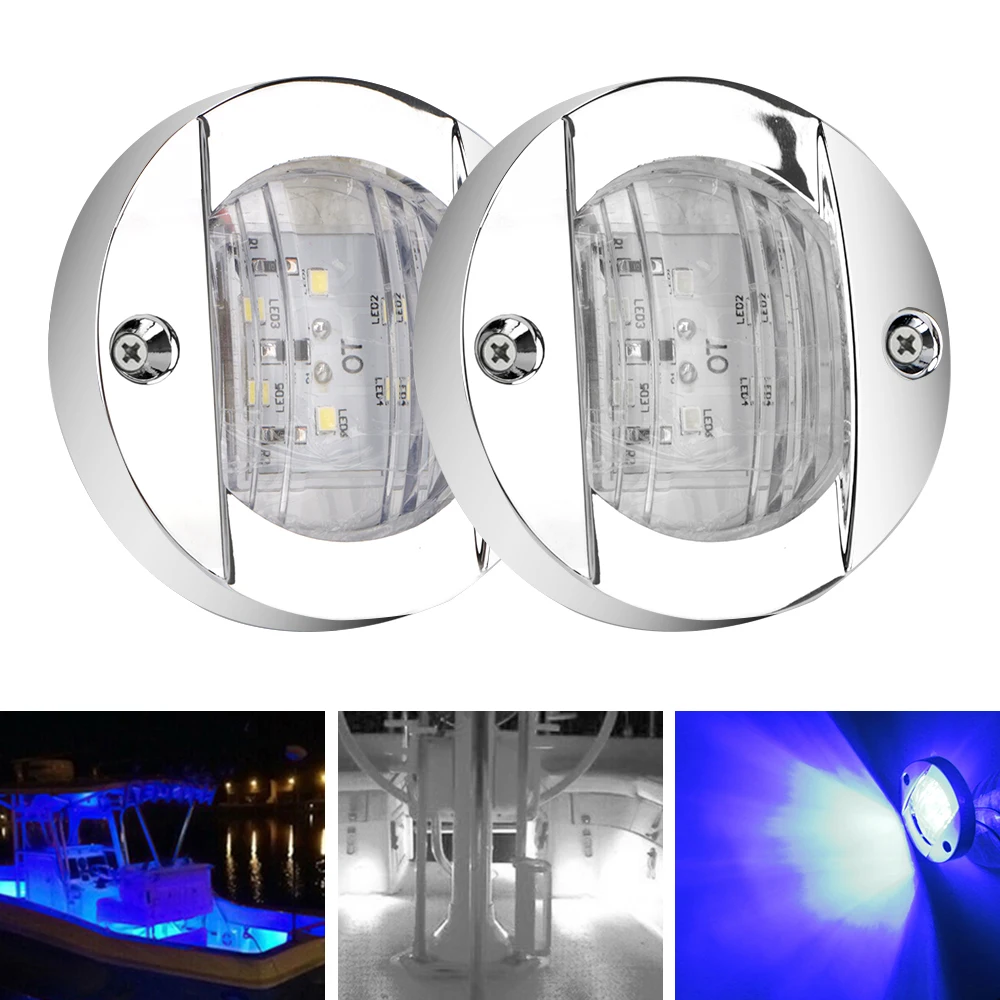 

12 В, 6 светодиодов, задний фонарь заднего хода, сигнал поворота, задний фонарь для морской лодки, яхты, круглый холодный грузовик