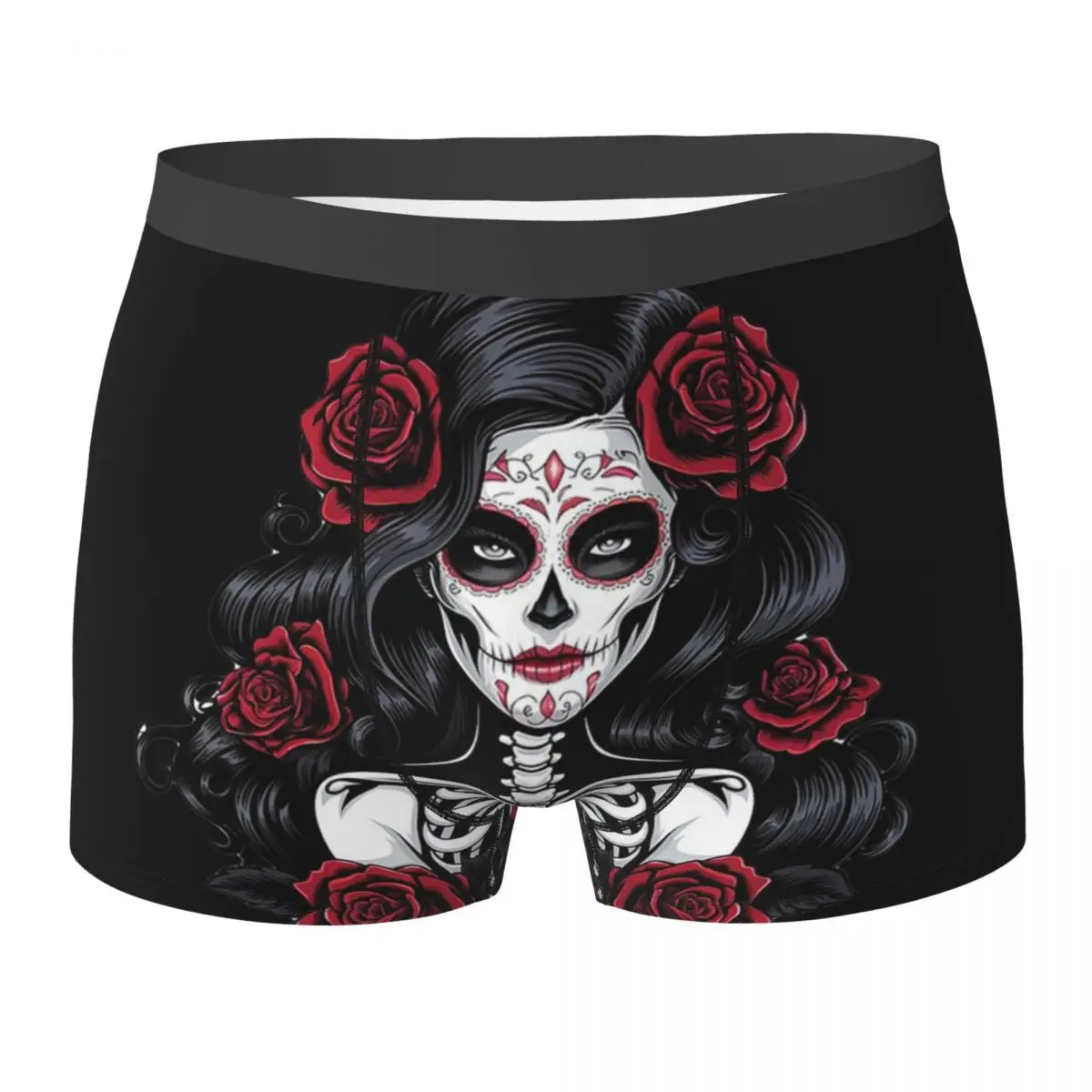 Трусы-боксеры шорты Alexander Gothic Las Elegantes трусики с черепом для девочек мужское