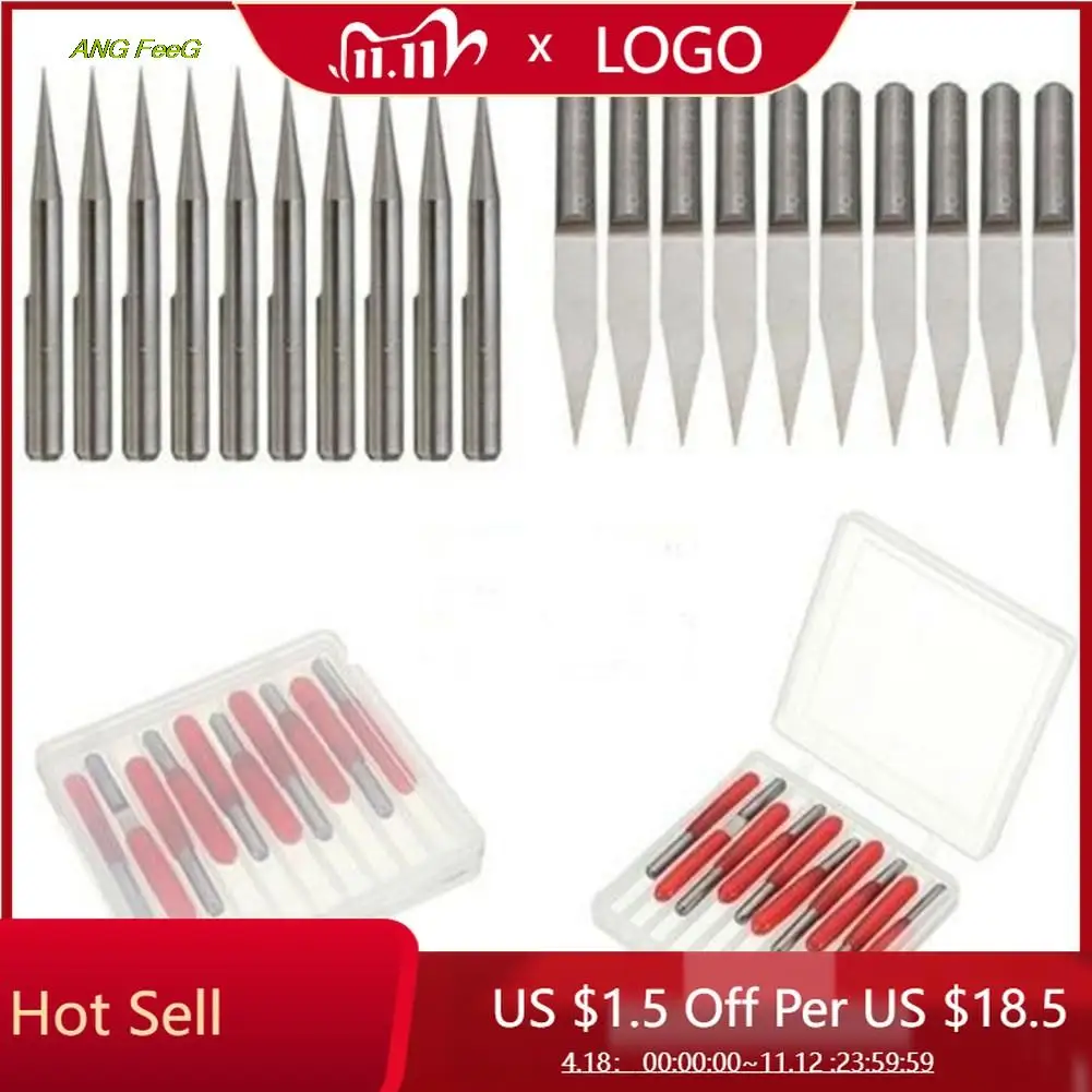 

0.2mm CNC Router Tool CNC Router Tool Cutting Engraving Bits Solid Carbide