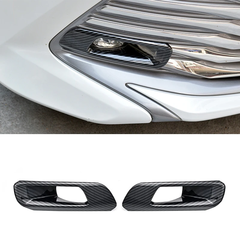 

Для Toyota Camry XV70 LE XLE 2018 2019 2020 ABS передний бампер автомобиля противотуманные фары накладки противотуманные фары молдинг декоративные аксессуары