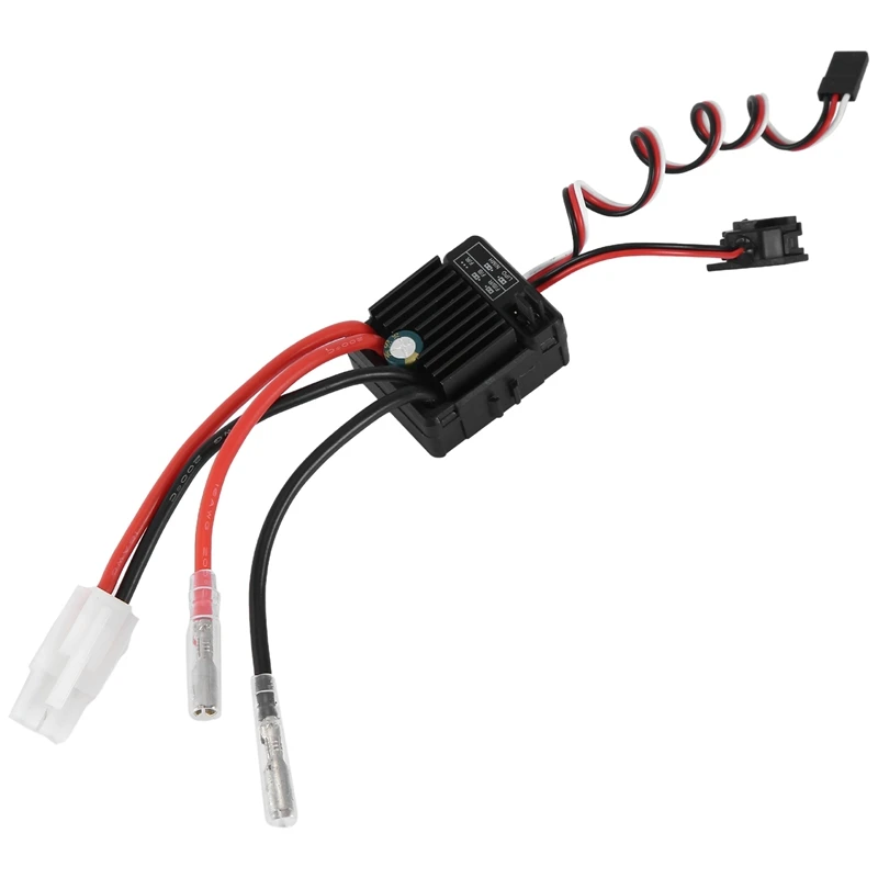 540 Brushed Motor With 1060 ESC 60A 2-3S Lipo Waterproof Electric Speed Controller For RC 1/10 Car