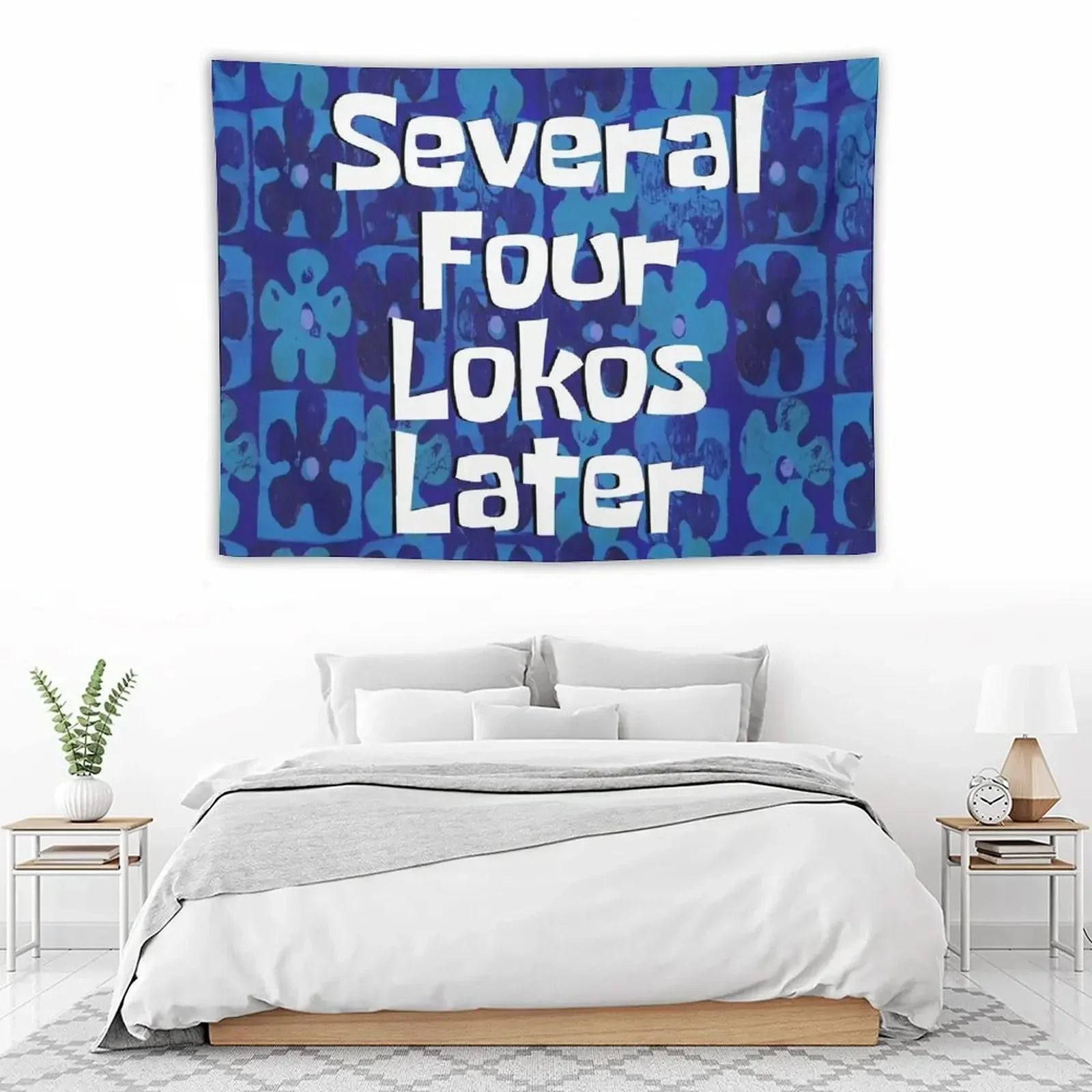 Несколько четыре локоса позже... Гобелен комнатный декор эстетический Настенный