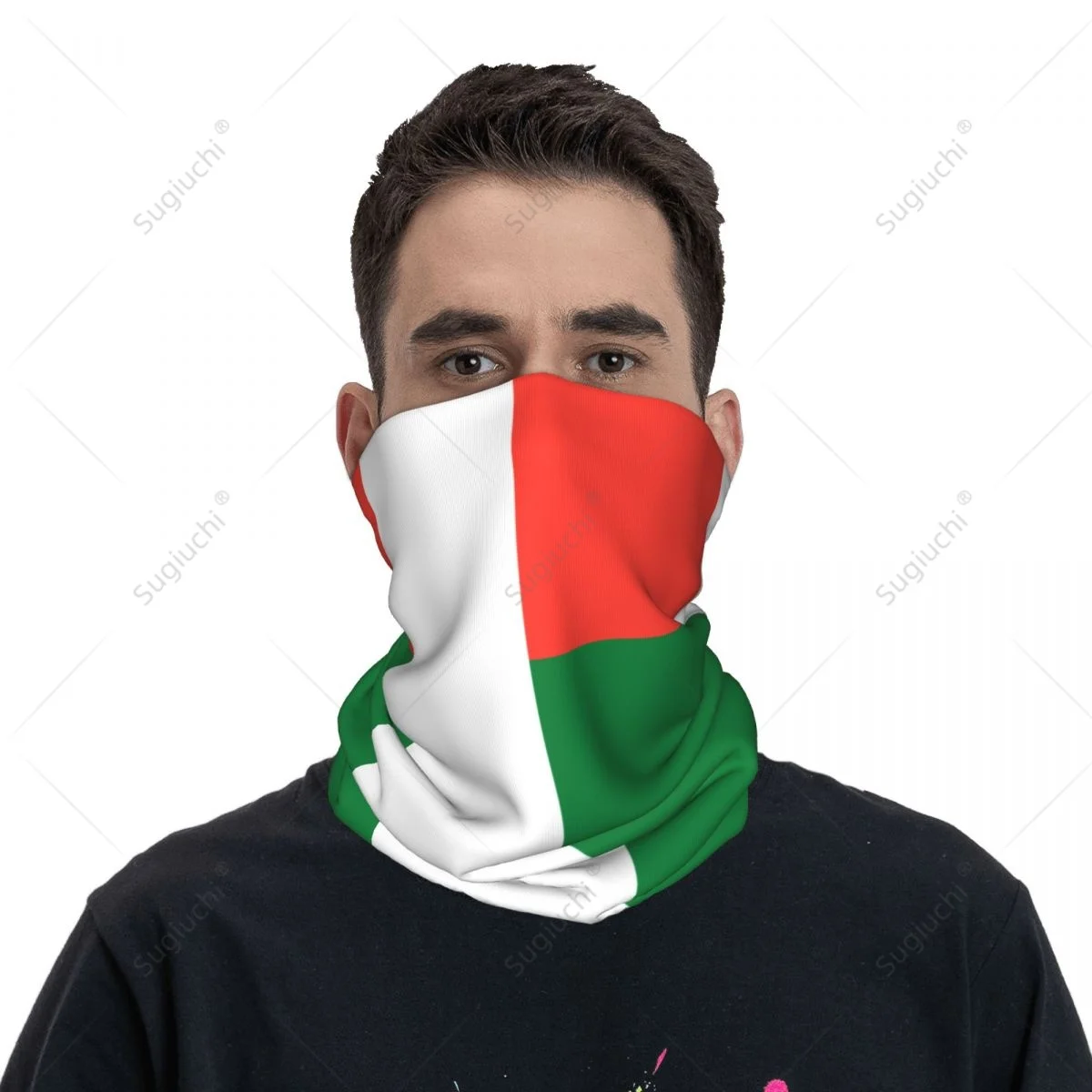 Унисекс мадагаскарский флаг шейный платок шарф маска для лица шарфы