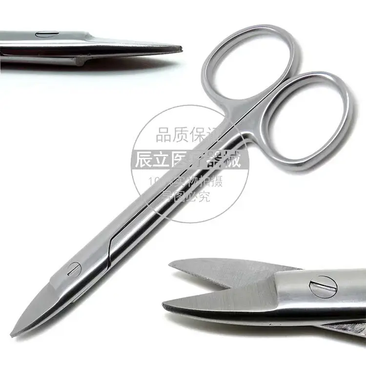 Gold crown shear teeth with non-slip deciduous teeth children's dental metal precrown trimming instrument materials for stomatol