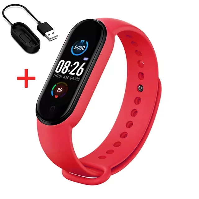 

2023NEW Smarth Band Men Women Sport Watches Fitness Tracker Pedometer Heart Rate Blood Pressure Monitor Smart Wristbands