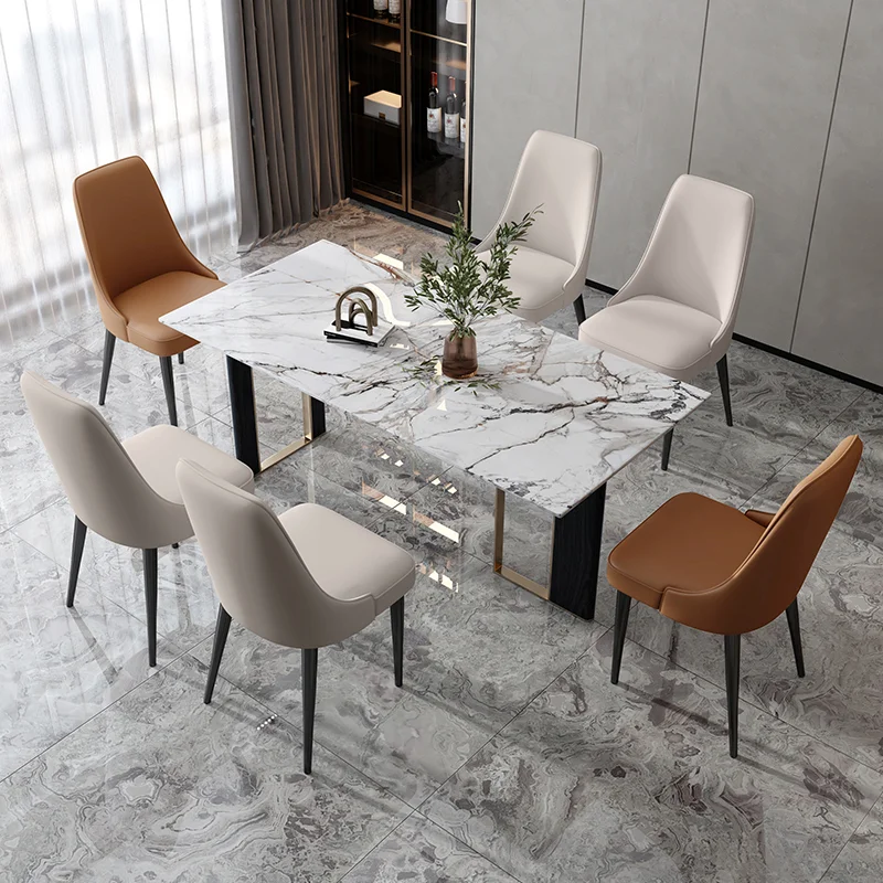

Modern Luxury Dining Chairs Nordic Wood Nordic Ergonomic Chair Salon Bedroom Mobili Per La Casa Home Furniture