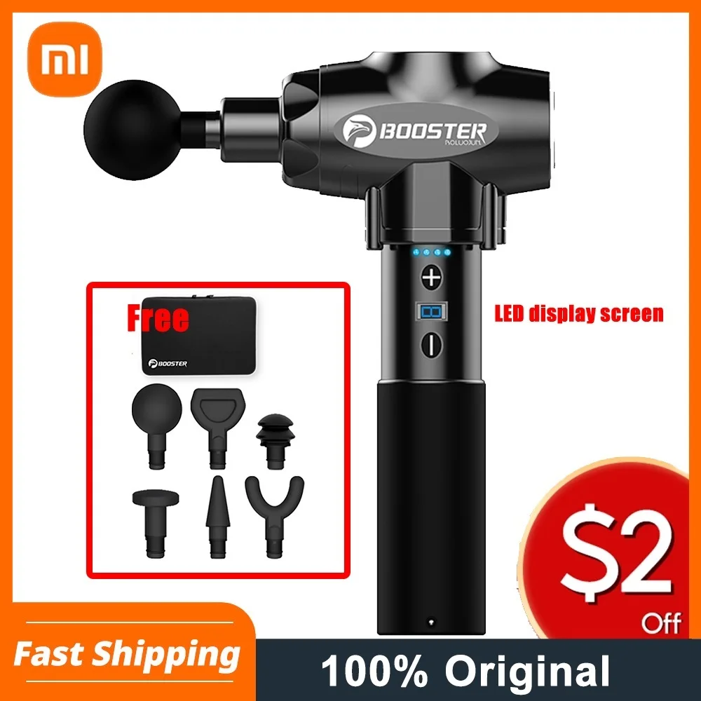

Xiaomi Booster E Massage Gun Tissue Massager Therapy Body Muscle Stimulation Pain Relief For EMS Pain Relaxation Fitness Shaping
