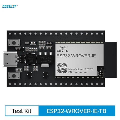 Наборы для тестирования ESP32 WROVER 2,4G, Wi-Fi модуль Φ CDSENET ESP32-D0WD-V3 20dbm 400m, двухъядерный Mcu Soc Ipex, портативный IoT