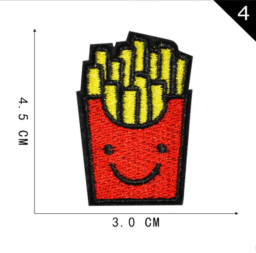 40 скам 10 шт. нашивки для гамбургеров вышитая одежда шляпа сумка материал ремонта