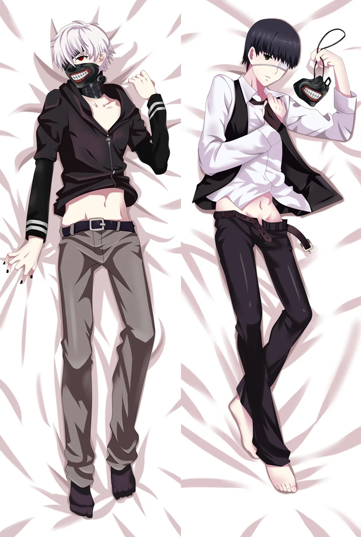 

Tokyo Ghoul Kaneki Ken Family Pillowcase Cushion Cover Gift Japan Anime Manga Cartoon Pillow Case Cover Bed 150x50CM