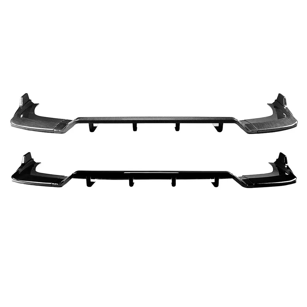 Для AUDI A3 8Y Sline Sedan задний бампер диффузор для губ Winglet Splitter Spoiler PP карбоновый вид