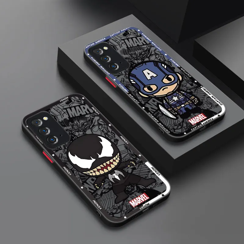 Крутой чехол для телефона Marvel Hero Samsung Note 10 Lite 20 M01 M02 M30 M40 M60 S M23 M33 M42 M52 M53 5G M11 M20 M22 M31 M32