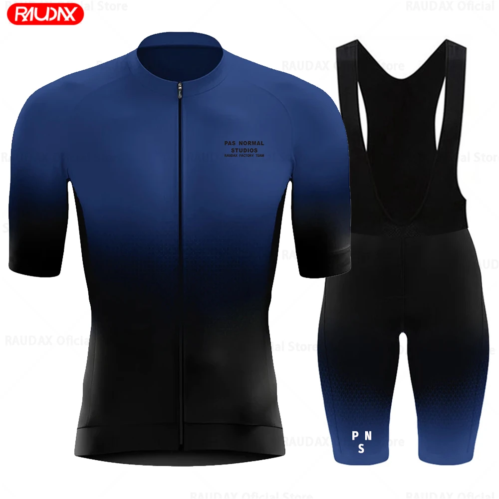 

Футболка для велоспорта, дышащая, с градиентом, голубая