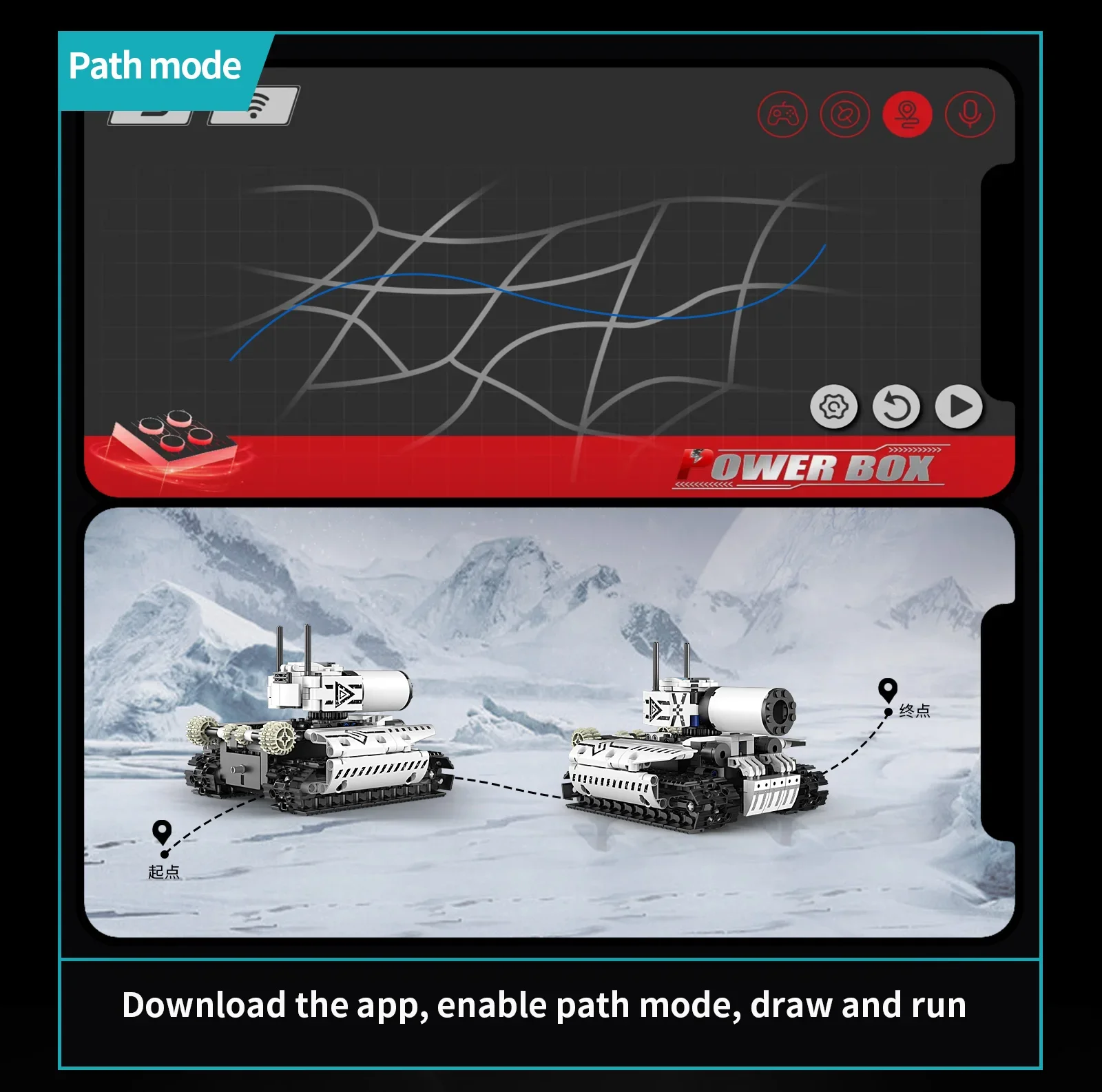 5 в 1 строительные блоки для бульдозера с дистанционным управлением