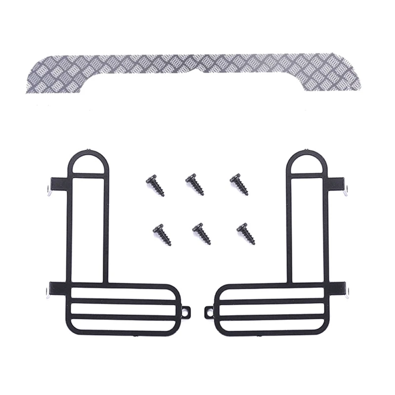 

1 Set Car Rear Lampshade Reversing Lamp Protection Light Cover & 1 Set Car Board Anti-Skateboard Reflector Strip