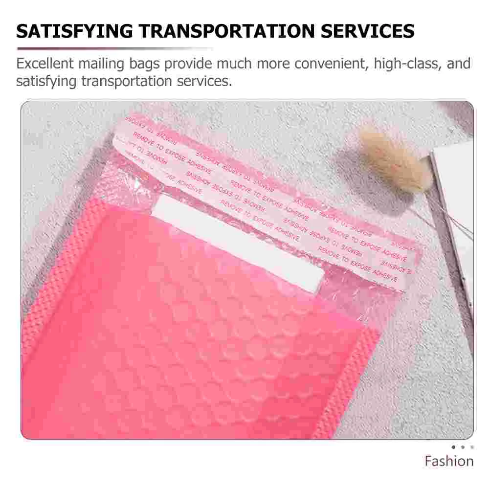 100 шт. герметичный мешок розовая упаковка для почтовых отправлений малого