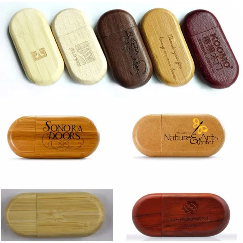 LOGO customized wood pendrive  wooden customized chip wooden usb flash drive pen drive 8gb 16gb LOGO usb.20 u disk usb stick images - 6