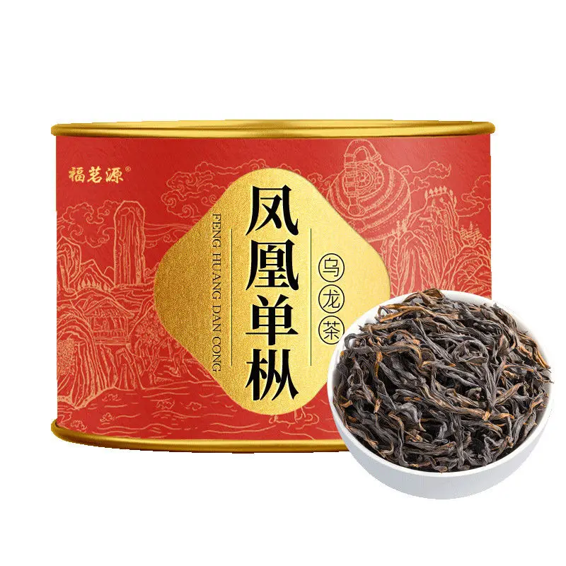 

2022 Chinese Phoenix Fenghuang Dancong Feng Huang Dan Cong OOlong for Lose Weight Tea Green Health 50g/ Can teapot