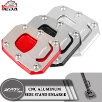 kickstand for honda xadv x adv 750 x adv750 xadv750 2021 motorcycle aluminum foot side stand extension sidestand plate enlarge