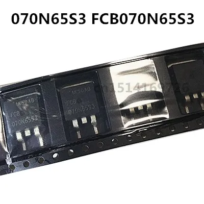 

Original new 5pcs/ 070N65S3 FCB070N65S3 TO-263