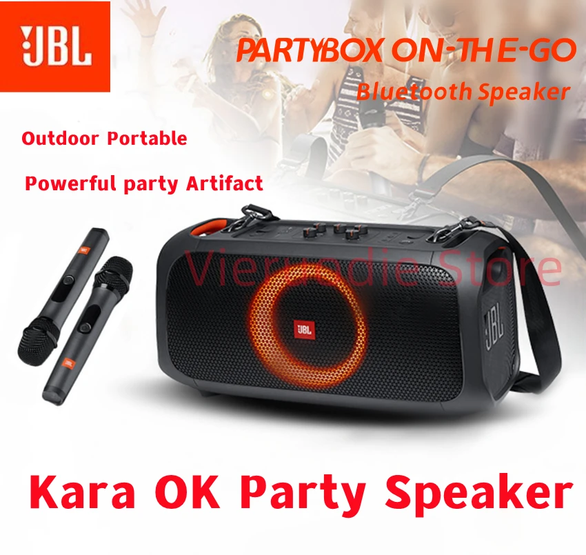 Оригинальный беспроводной аудиодинамик JBL вечерние ON-THE-GO домашний кинотеатр