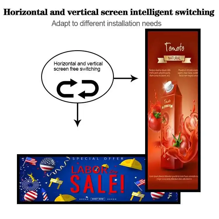 VETO 29-дюймовый внутренний натянутый ЖК-дисплей Free Cms Android розничная торговля