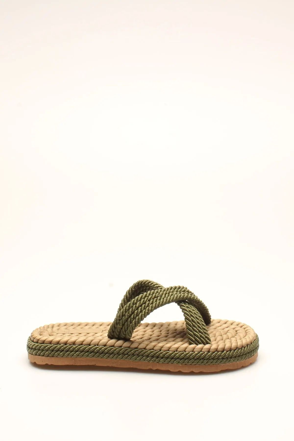 

Fashion Style Khaki Rope Women Sandals And Slippers Sandals And Slippers Sandals