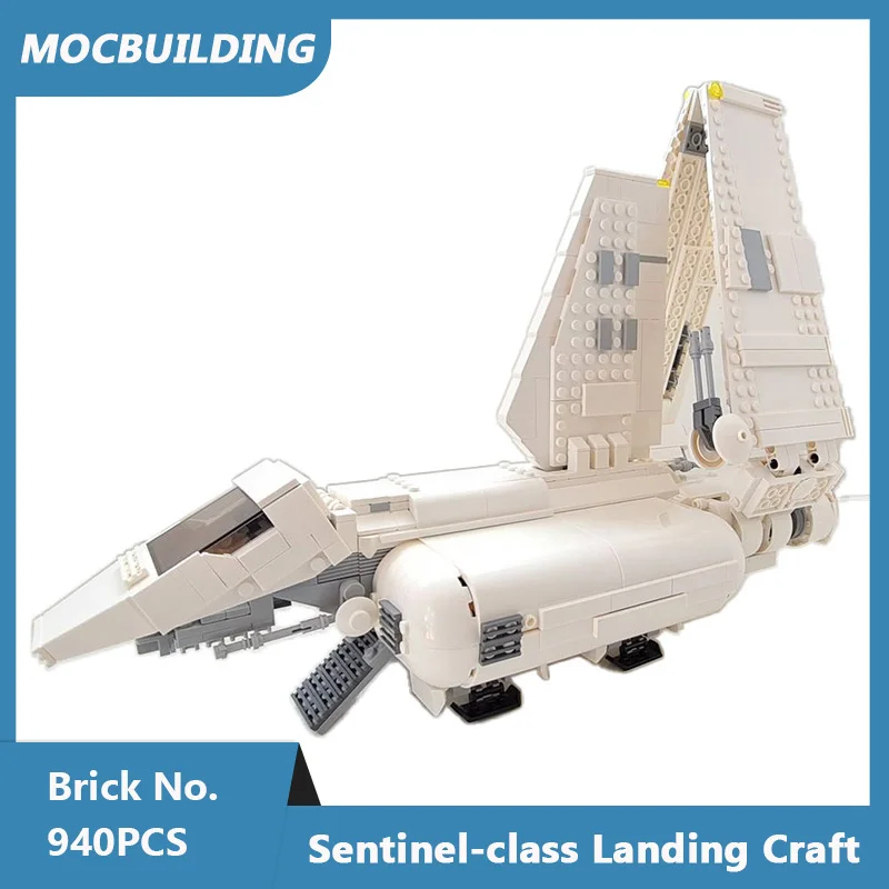 

MOC Building Blocks Space Wars Series Sentinel-class Imperial Landing Craftship Puzzle DIY Assembled Bricks Children Toys 940PCS