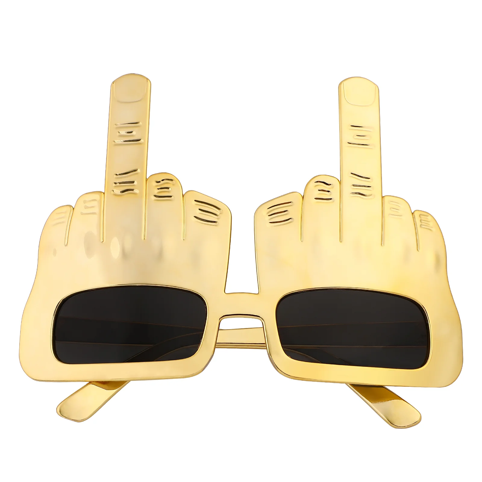 

Novelty Party Glasses Middle Finger Sunglasses for Funny Photo Booth Props Glasses