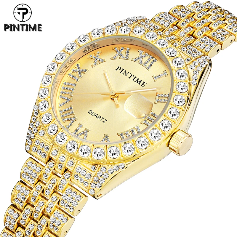 

Часы наручные PINTIME мужские/женские кварцевые в стиле хип-хоп