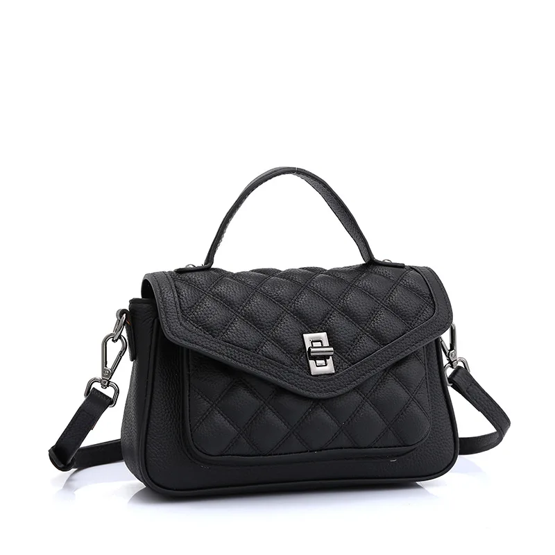 

New Fashion Genuine Leather For Women High Quality Designer Tote Handbag Female Luxury Brand Top-handle Bag Lady Shoulder Bags