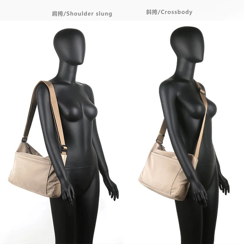 Модная мерсеризационная сумка-мессенджер цвет хаки Повседневная Холщовая Сумка