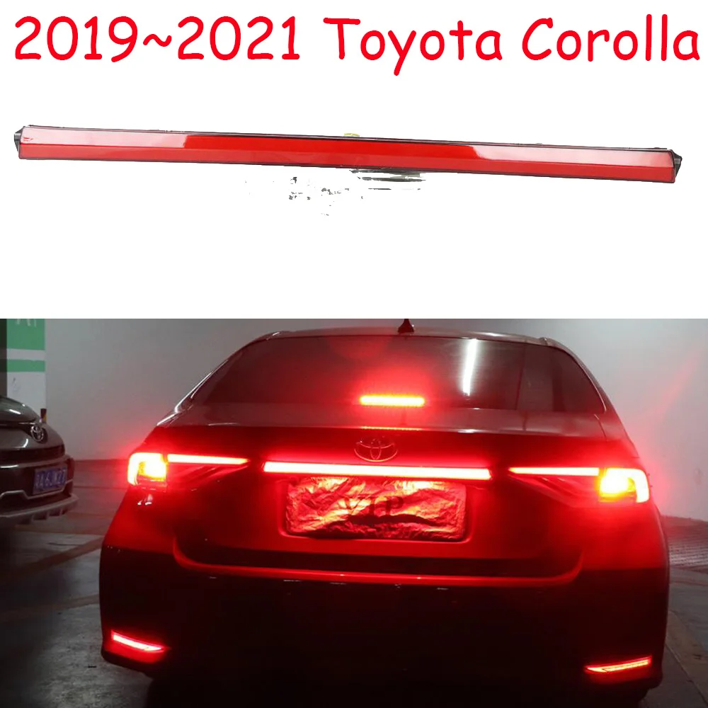 

1pcs Dynamic car bumper tail light Corolla rear light altis 2019~2021y LED car accessories Taillamp corolla rear light fog