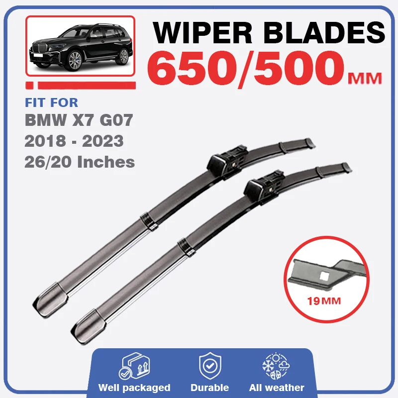Для BMW X7 G07 2018 2019 2020 2021 2022 2023 M спортивные щетки стеклоочистителя запасные части для