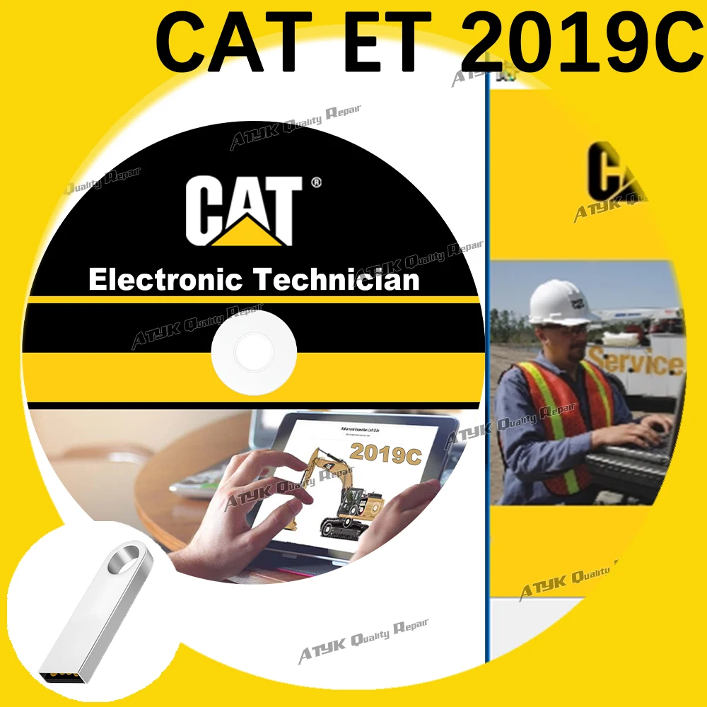 Сканирующий инструмент Cat электронный техник C интерфейс для ремонта